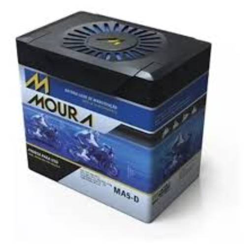 Bateria para moto Moura MMVA5-D - 5 amperes