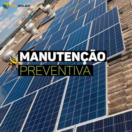 Manutenção preventiva por WL Solar- Energia Solar