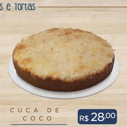 Cuca de Coco por Casa de Bolos Passo Fundo