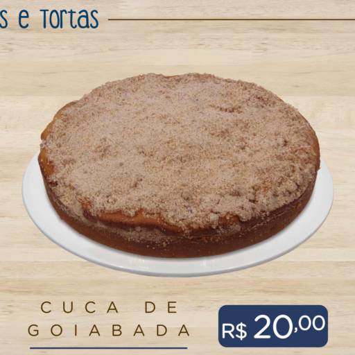 Comprar o produto de Cuca de Goiabada em Cucas e Tortas pela empresa Casa de Bolos  em Ponta Grossa, PR por Solutudo