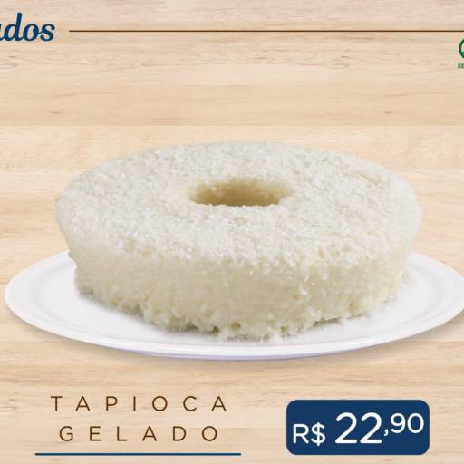 Bolo Tapioca Gelado