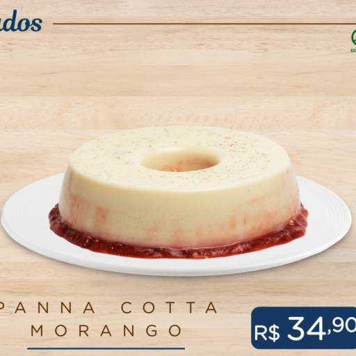Panna Cotta de Morango