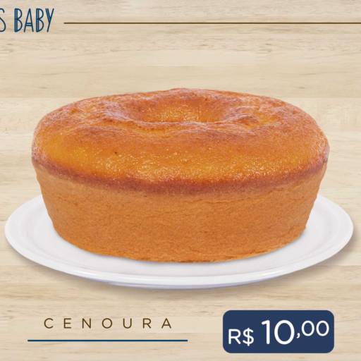 Bolo de Cenoura Baby