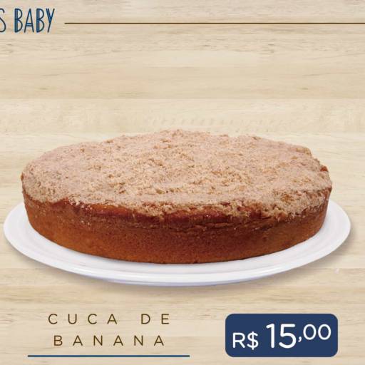Cuca de Banana Baby