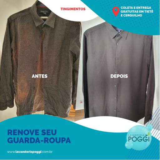 Tingimento por Lavanderia Poggi