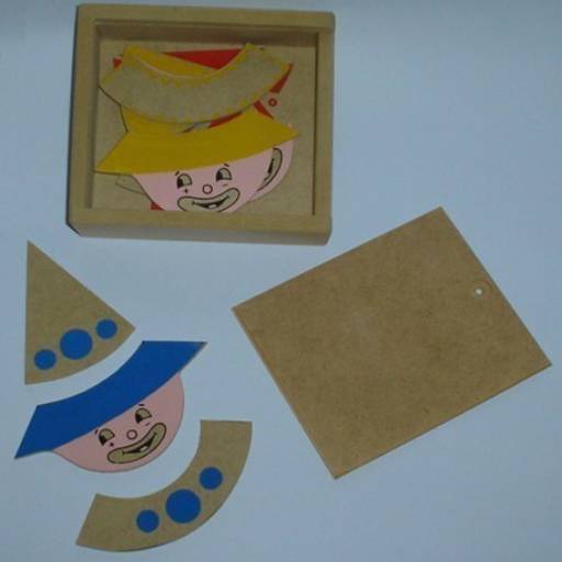 QUEBRA-CABEÇA PALHAÇO por Art Gravata