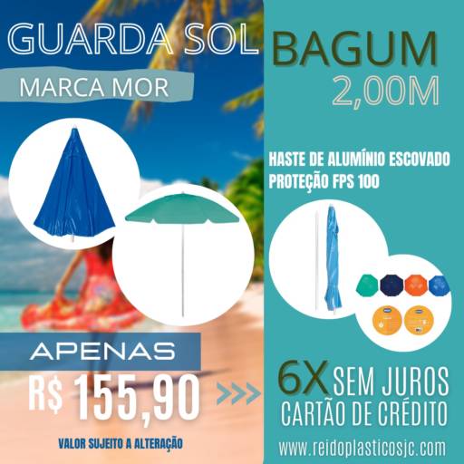 Guarda Sol - Rei do Plástico