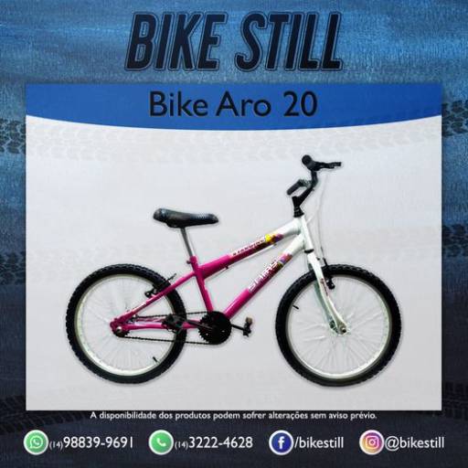 Bicicleta Aro 20 com quadro de ferro Samy  por Bicicletaria Bike Still 