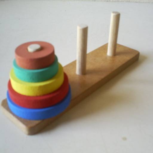 TORRE DE HANNÓI MINI  por Art Gravata