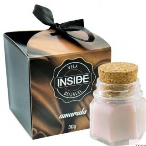 Vela Aromatizante Beijável Sabor Amarula 