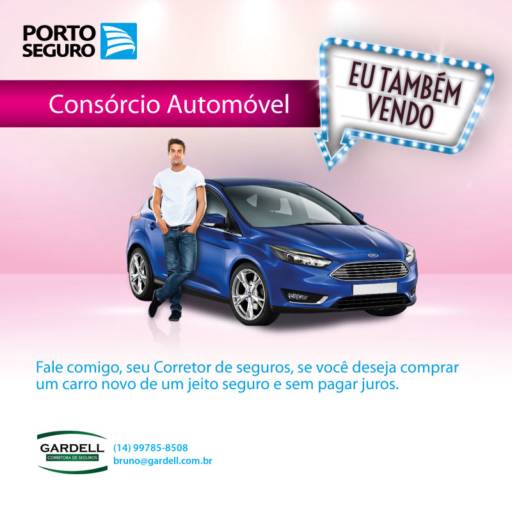 Comprar o produto de Consórcio de automóveis em Consórcios pela empresa Gardell Corretora de Seguros em Lençóis Paulista, SP por Solutudo