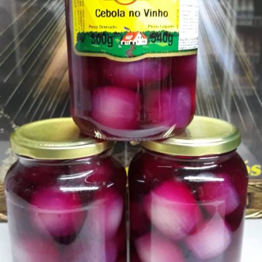 Cebola em Conserva - Sabor Natural e Duradouro - Di Conservas