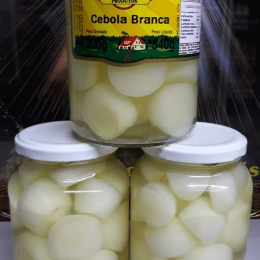 Cebola em Conserva - Sabor Natural e Duradouro - Di Conservas por Di Conservas