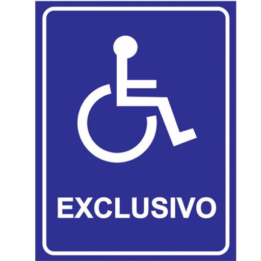 PLACAS DE DEFICIENTE FÍSICO por Sinalplaca