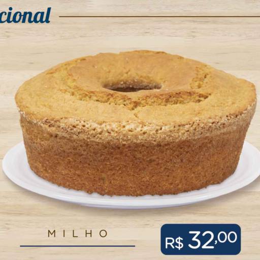 Bolo Funcional de Milho por Casa de Bolos Passo Fundo