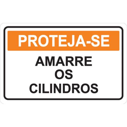 PLACAS DE PROTEJA-SE por Sinalplaca