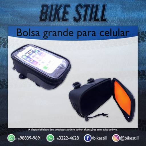 Bolsa para celular  por Bicicletaria Bike Still 