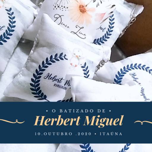 Recepcionando Convidados Batizado Lembrancinha