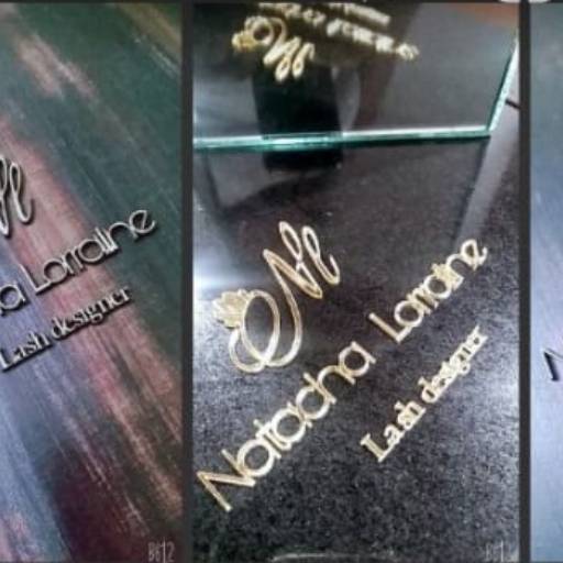 Logomarca Acrílica e MDF Conforme a Demanda do Cliente por Loja Diniz Lima