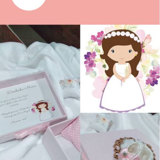 Caixa convite Batizado, Comunhão por Loja Diniz Lima