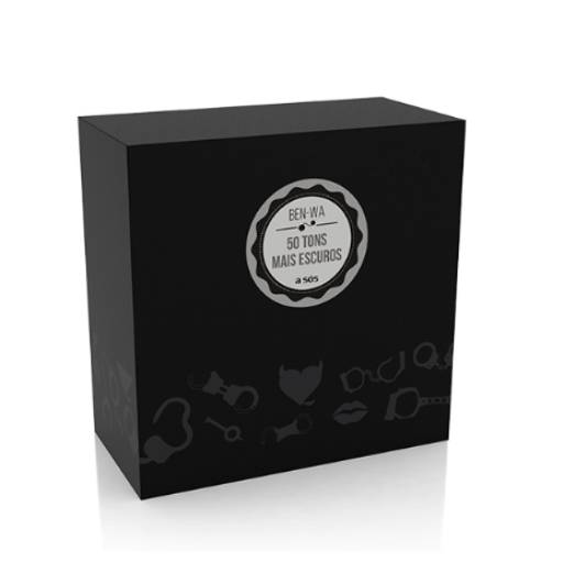 Ben-Wa 50 Tons mais Escuros Conjunto com 02 Bolas - Cromada por Amar Delivery