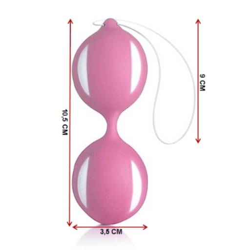 Smart Loveball em Silicone de Grau Médico na cor Rosa por Amar Delivery