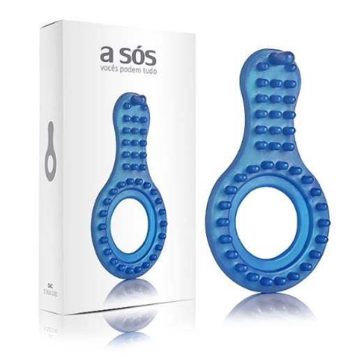 Anel Oriental Basic cor Azul - 9,5cm X 5cm | Outlet