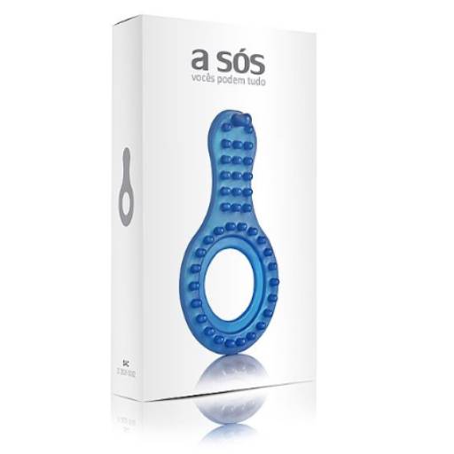 Anel Oriental Basic cor Azul - 9,5cm X 5cm | Outlet por Amar Delivery