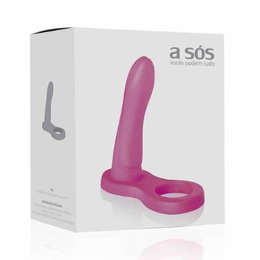 Anel Companheiro A Sós cor Preto por Amar Delivery