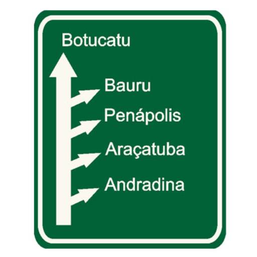 PLACAS DE INDICAÇÃO por Sinalplaca