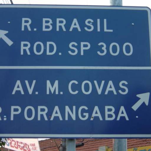PLACAS DE INDICAÇÃO por Sinalplaca