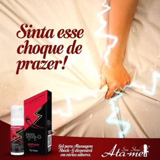 ⚡Quer dar aquele choque na relação? Com o SHOCK-G é alta-voltagem de prazer! ⚡ por Ata-me Sex Shop 