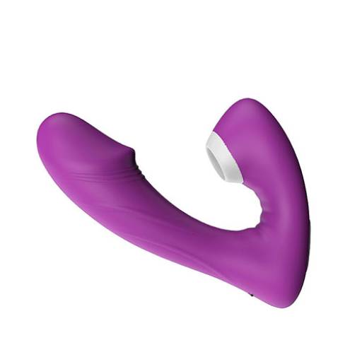 Massageador de Ponto G com Pulsação e Sucção de Clitóris – Fierce-rct – S-Hande
