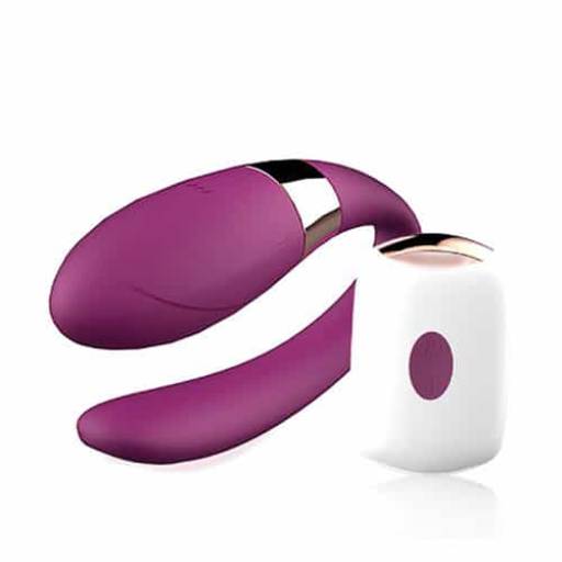 Vibrador de Luxo para Casais com Controle – Crypl Casal – Dibe