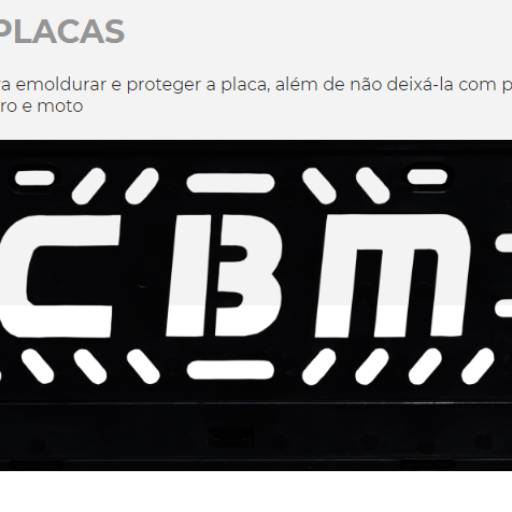 SUPORTE PARA PLACAS DE CARRO E DE MOTO por Leao Estampadora Ltda