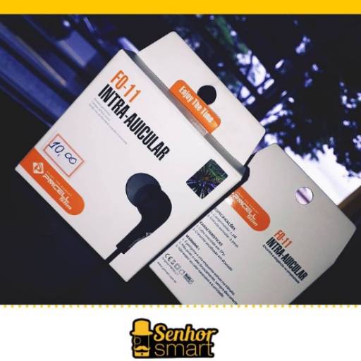 Fones de ouvido PMCELL R$10,00