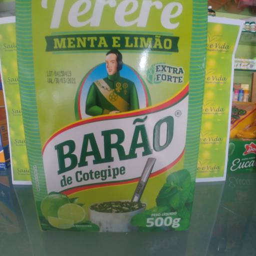 Tereré menta e limão- Barão de Cotegipe (extra forte) por Saúde e Vida