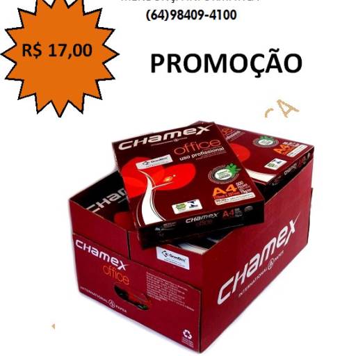 PROMOÇÃO RESMA DE PAPEL A-4 POR APENAS R$ 17,00, APROVEITE! por Mendonca Informatica Ltda