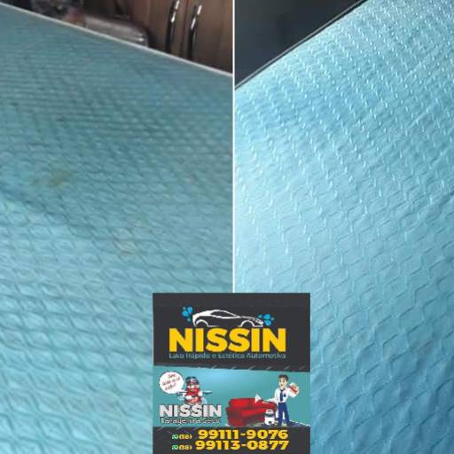 Comprar o produto de Limpeza de colchão à seco em Limpeza de estofado  pela empresa Nissin Lavagem a Seco em Birigui, SP por Solutudo