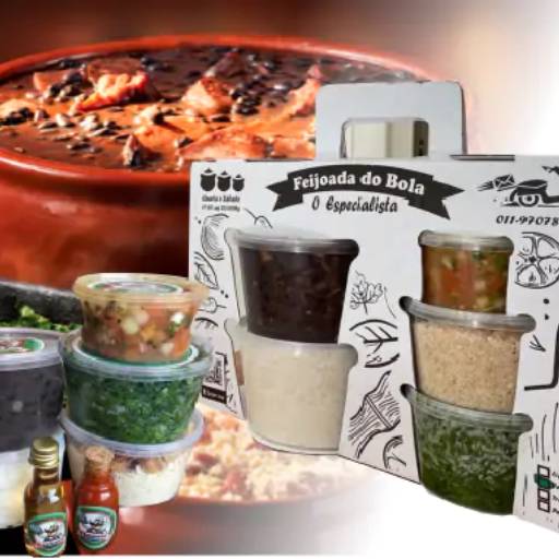Comprar o produto de Feijoada Família Completa (3 a 4 pessoas) em Alimentos pela empresa Feijoada do Bola - Delivery em Jundiaí, SP por Solutudo