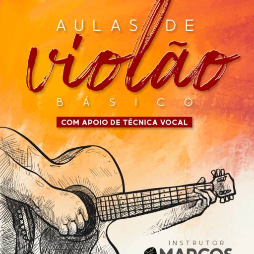 Comprar o produto de Aula de Violão Basico com Apoio em Tecnica vocal em Escolas de Música pela empresa Instrutor Marcos em Foz do Iguaçu, PR por Solutudo