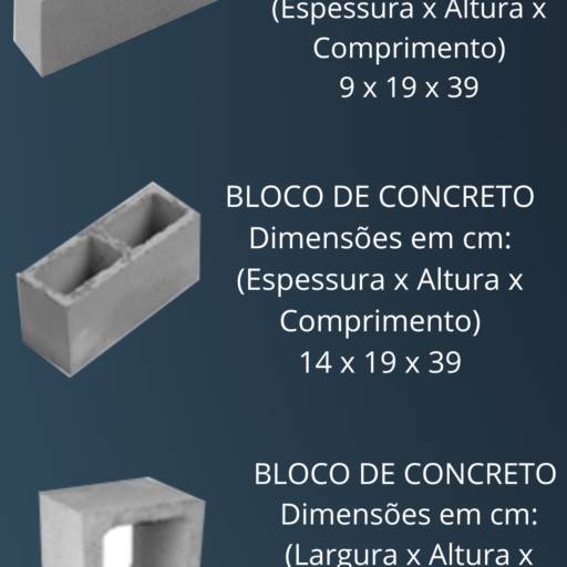 Blocos de Concreto em São José do Rio Preto, SP por Casa do Concreto 