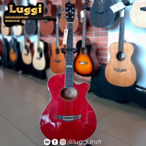 Comprar o produto de violão elétrico tagima dallas em Instrumentos pela empresa Luggi Instrumentos Musicais em Botucatu, SP por Solutudo