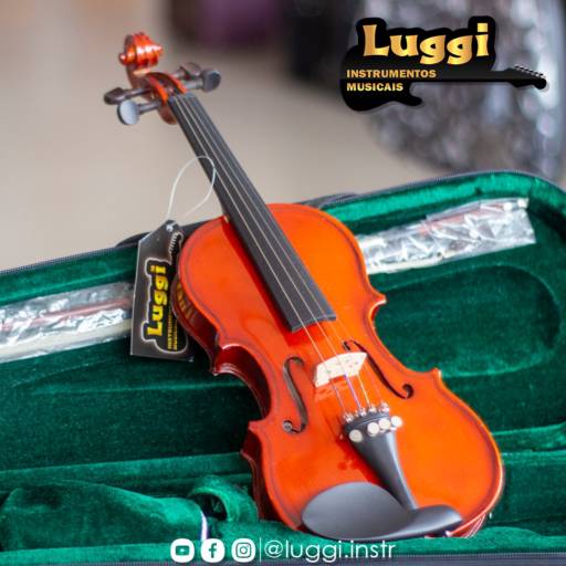 Comprar o produto de Violino Infantil em Instrumentos pela empresa Luggi Instrumentos Musicais em Botucatu, SP por Solutudo