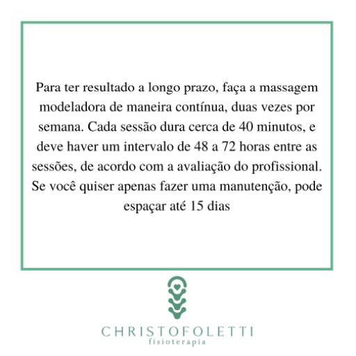 Massagem Modeladora - Dr.ª Paula Christofoletti por Clínica Christofoletti Fisioterapia Estética Pilates