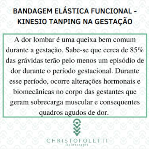 Para Mulheres Gestantes Alívio na Lombar e Costas - Dr.ª Paula Christofoletti