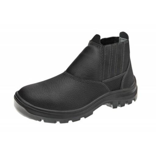 BOTA COURO BI ELAST BICO PLAST T42 CA 28498 10 VB48BP VULCAFLEX por Consmed EPI