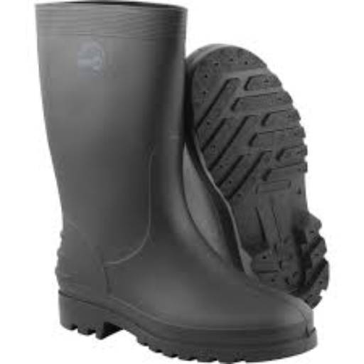 BOTA SEG PVC BR CANO MEDIO T39/40 S/FORRO CA 37765 NOV54  por Consmed EPI