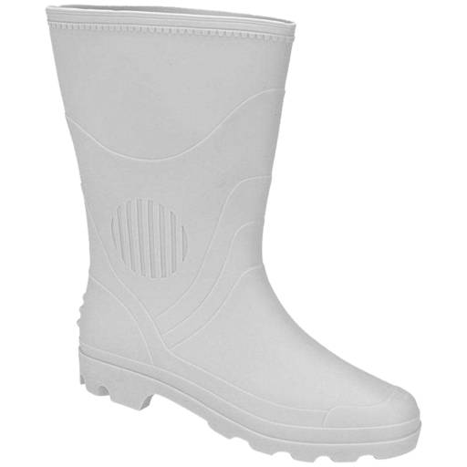 BOTA SEG PVC BR CANO MEDIO T43/44 S/FORRO CA 37765 NOV54  por Consmed EPI