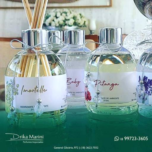 Comprar o produto de Aromatizantes de Ambientes em Aromatizadores de Ambiente pela empresa Drika Marini Perfumes Importados em Araçatuba, SP por Solutudo